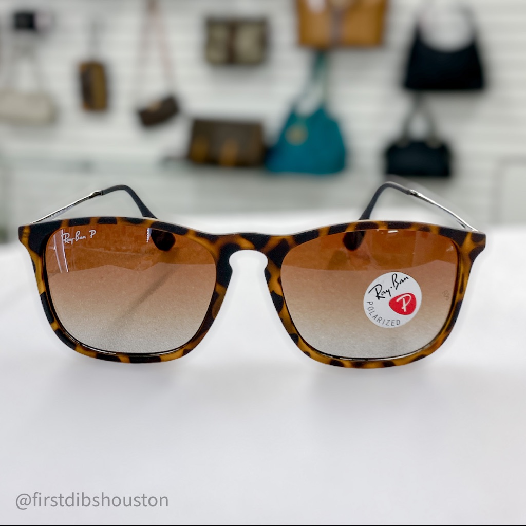 Ray Ban Chris Polarized Tortoise Sunglasses